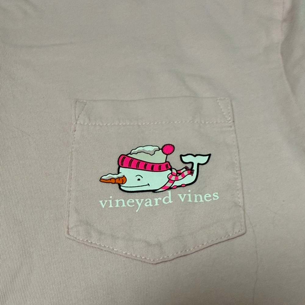 Girls pink long sleeve tee